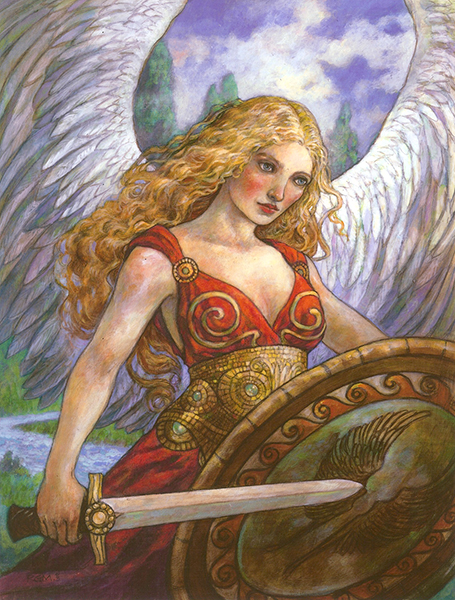 warrior angel artwork